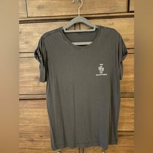 Lululemon “sun salutations” cotton tee